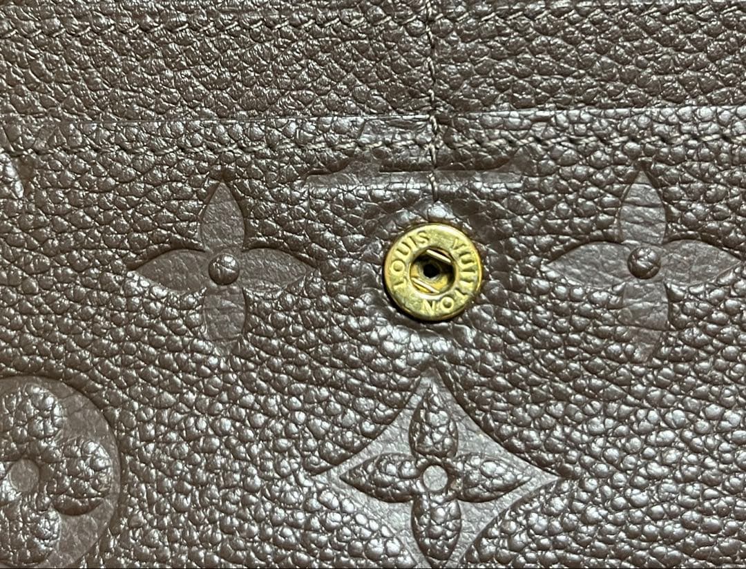 LOUISVUITTON アンプラント長財布 /箱等付属品有