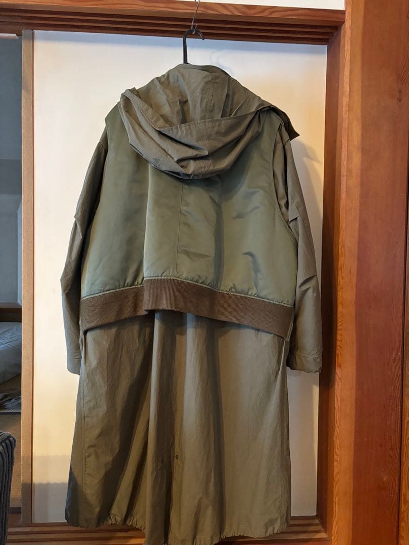 SOFTHYPHEN BACK TO FRONT MA-1 FIELD COAT - メルカリ