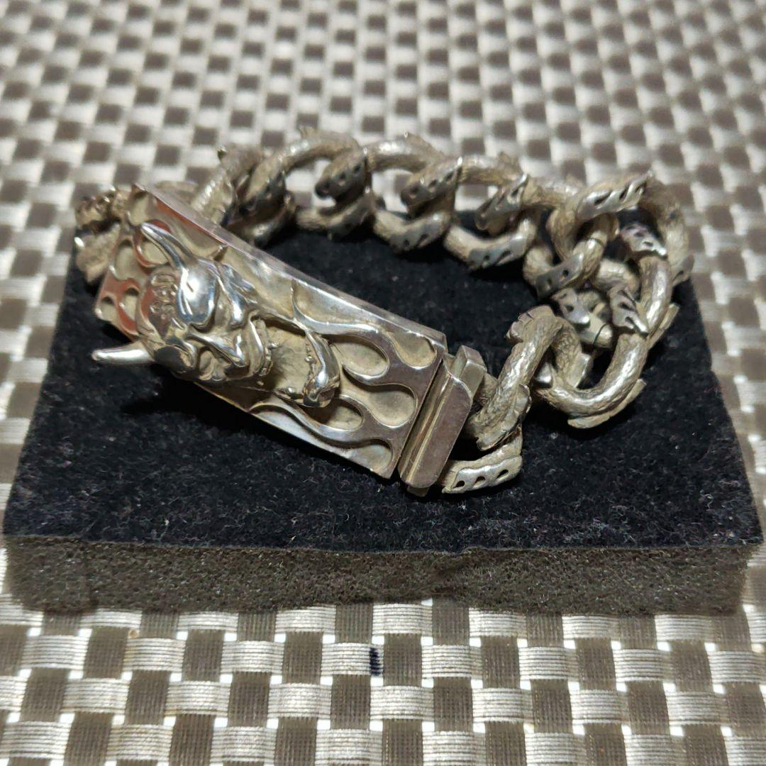 希少 SAD 般若シルバーブレスレット 廃盤 清春 黒夢 本人私物 - メルカリ