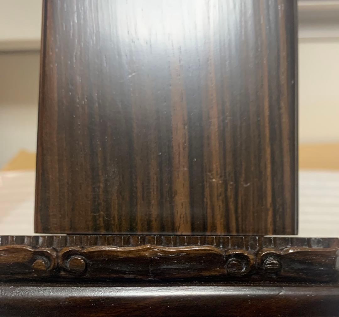 唐木 位牌　(仏具、仏壇)☆4