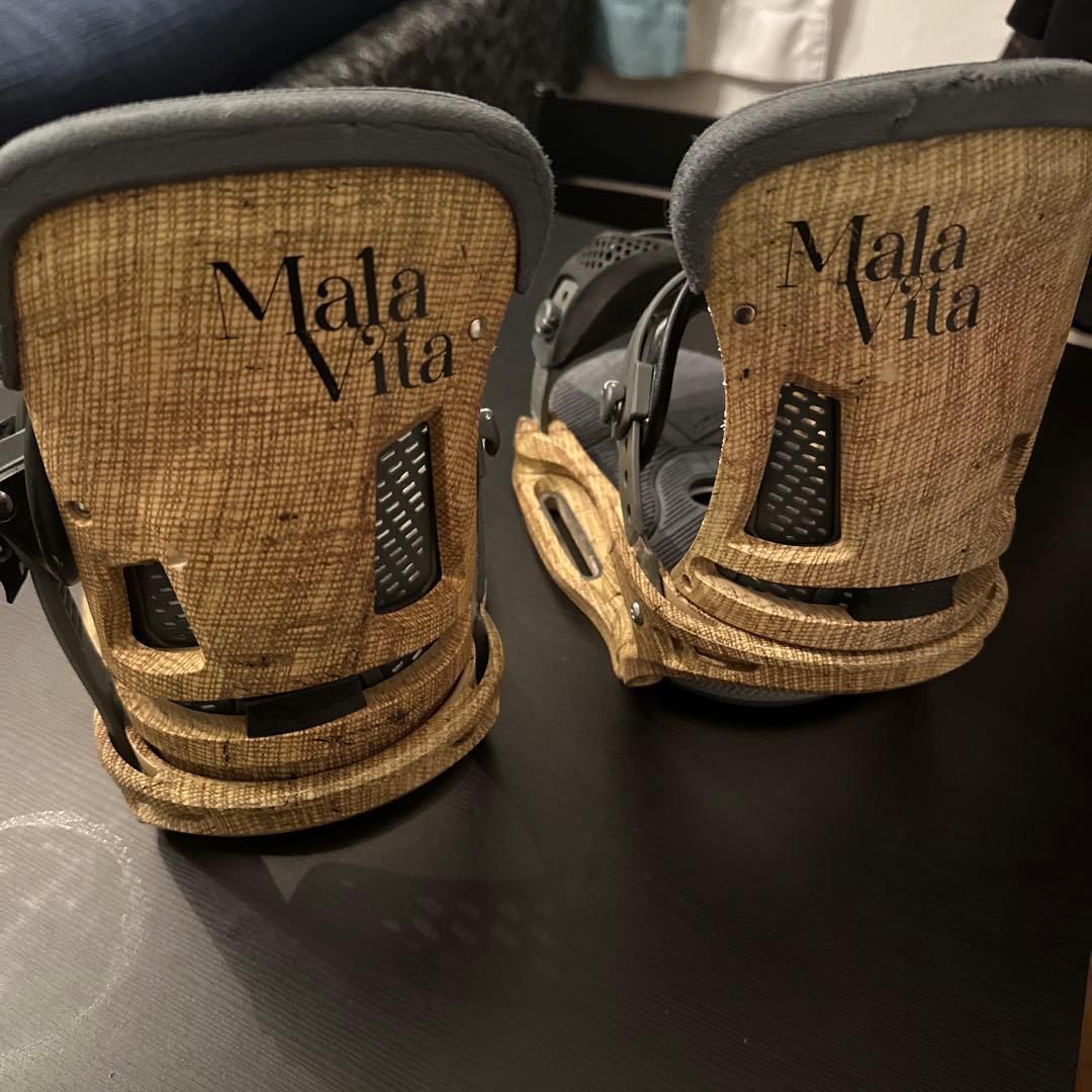 Malavita スノーボードビンディング カモフラージュ