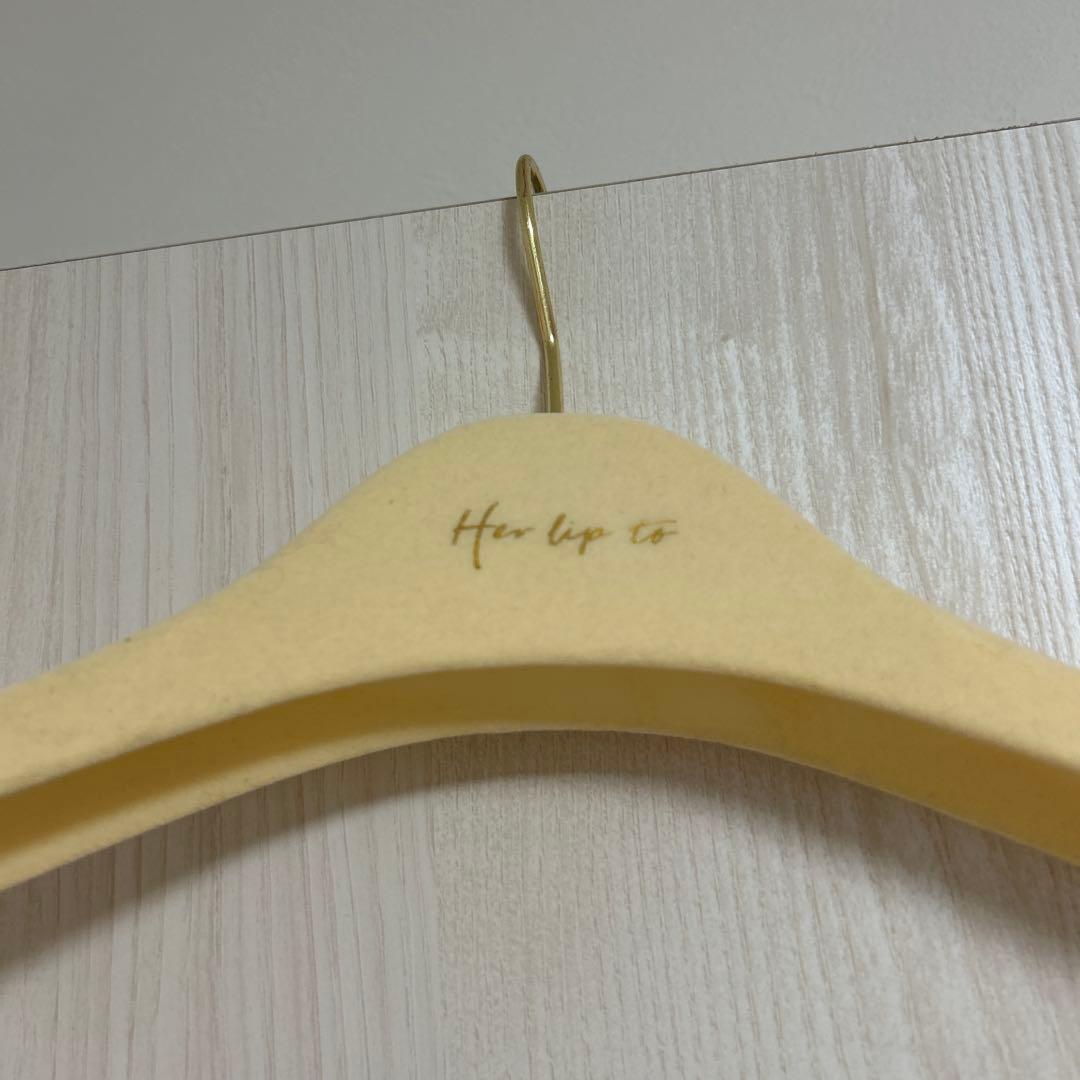 herlipto 大人気ファーコートMハンガー付き⭐︎