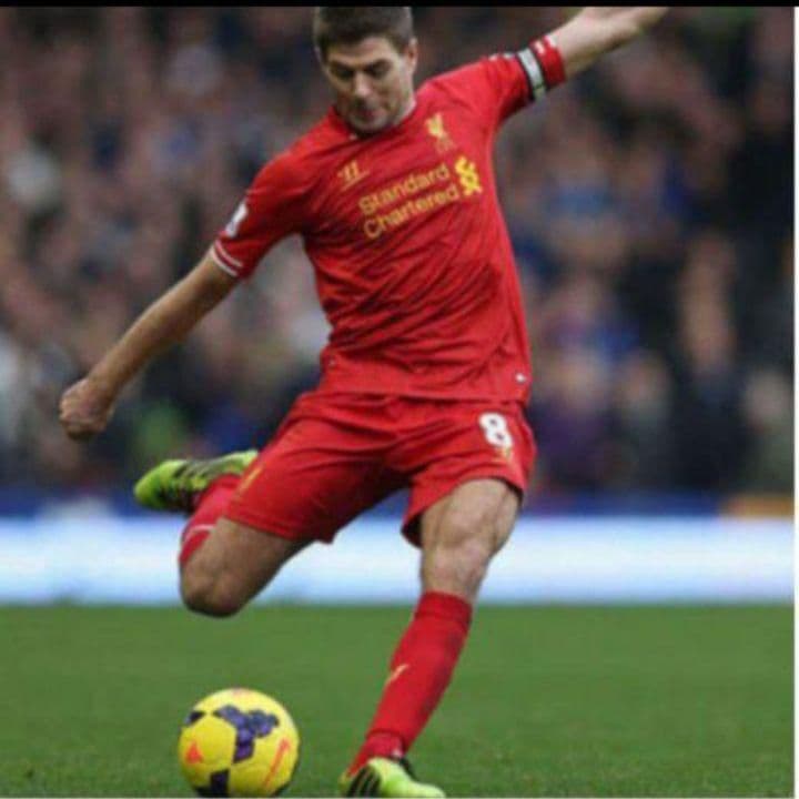 リバプール 12/13 ホーム スティーブン・ジェラード ユニフォーム M