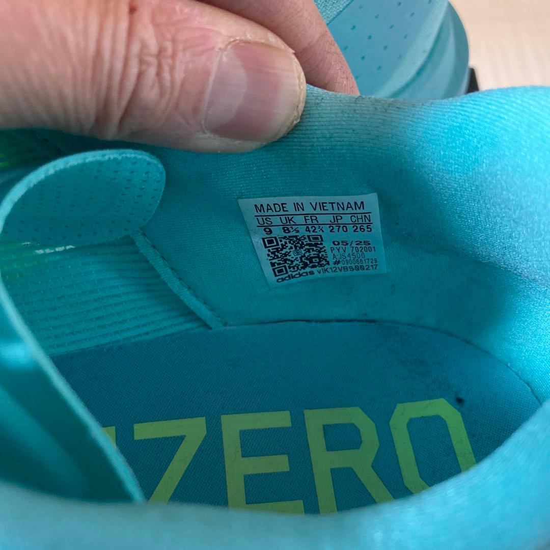 adizero Evo SL M 27.0cm 青/黄