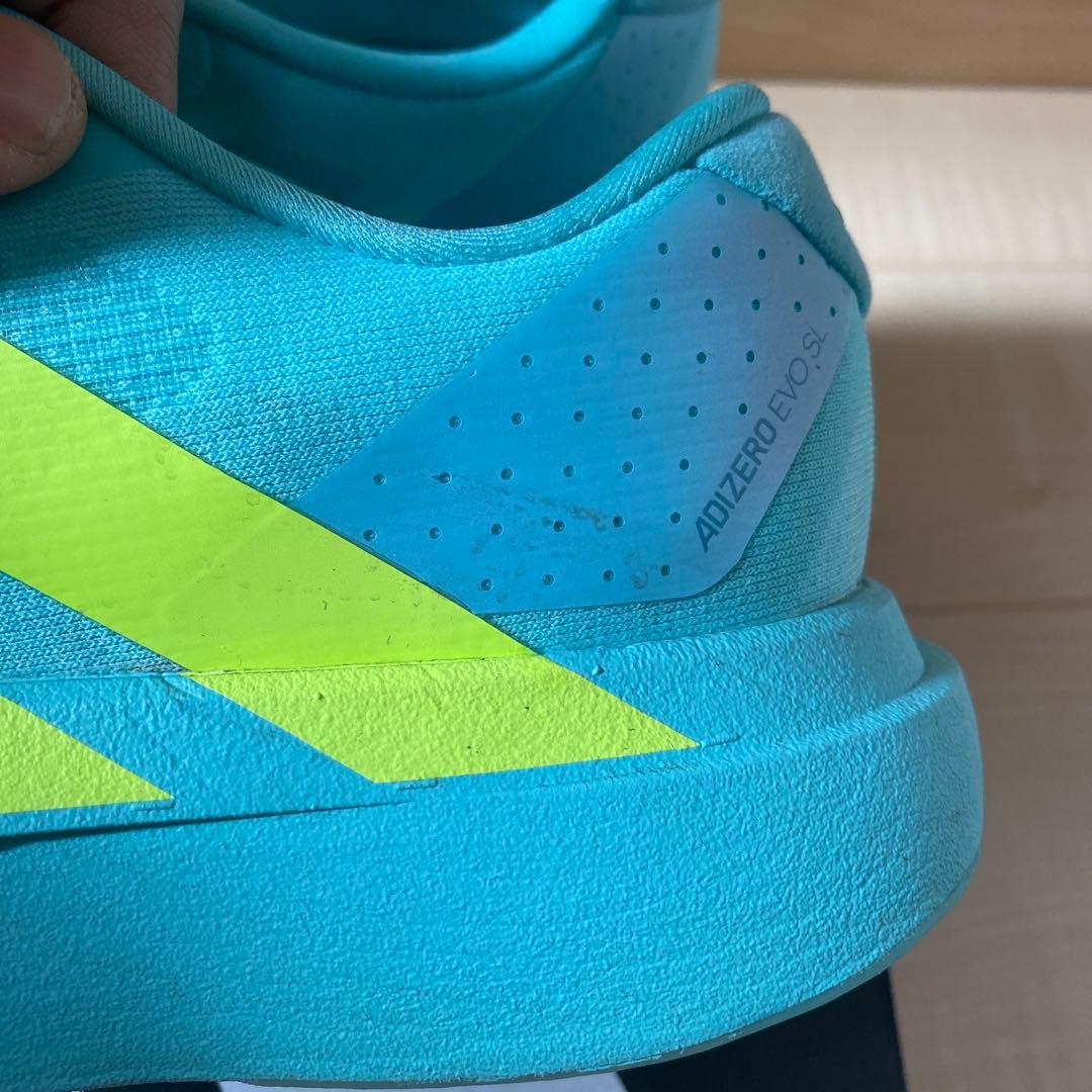 adizero Evo SL M 27.0cm 青/黄