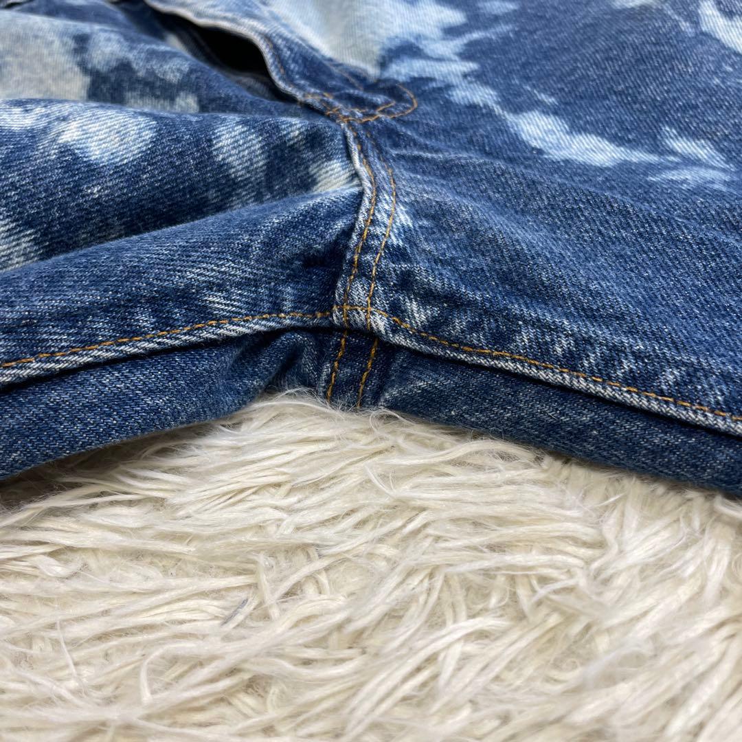 80s リーバイス USA製 ブリーチデニム オレンジタブ w36 カットオフ