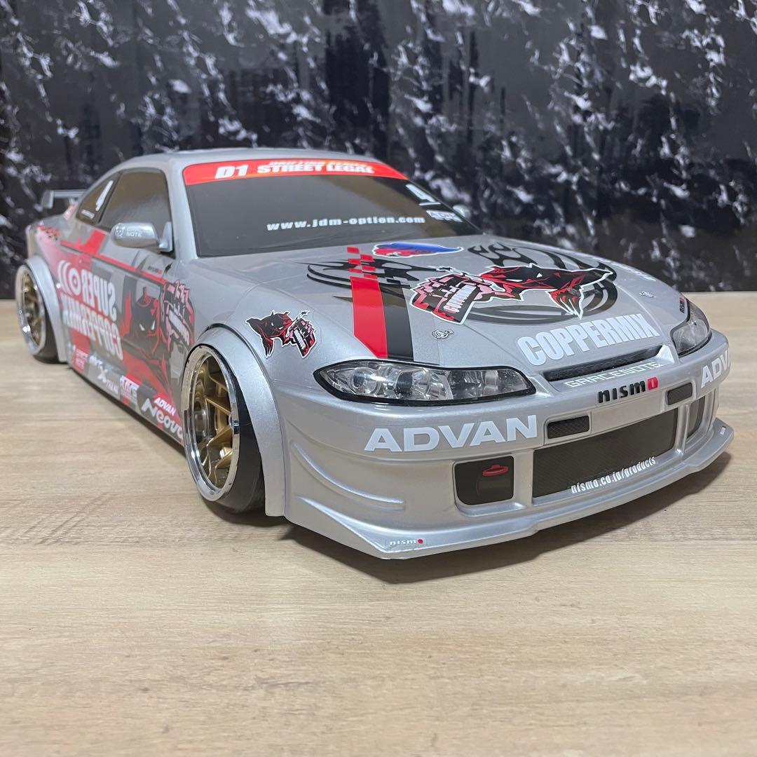 タミヤ シルビア s15 ラジコンボディ ドリフト 1/10 YD-2 - メルカリ