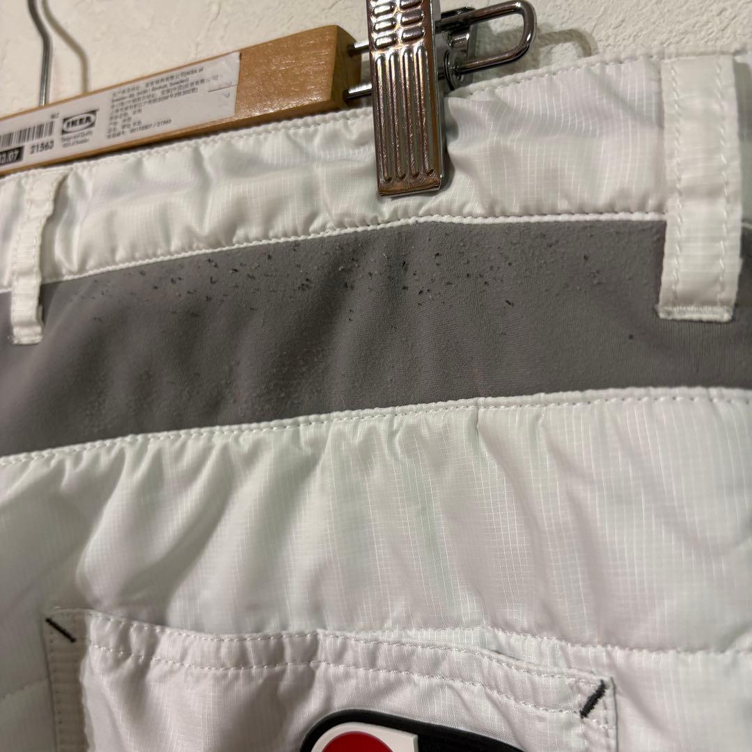 【rough&swell】中綿パデットパンツ　ゴルフ　メンズＸＬ　ホワイト