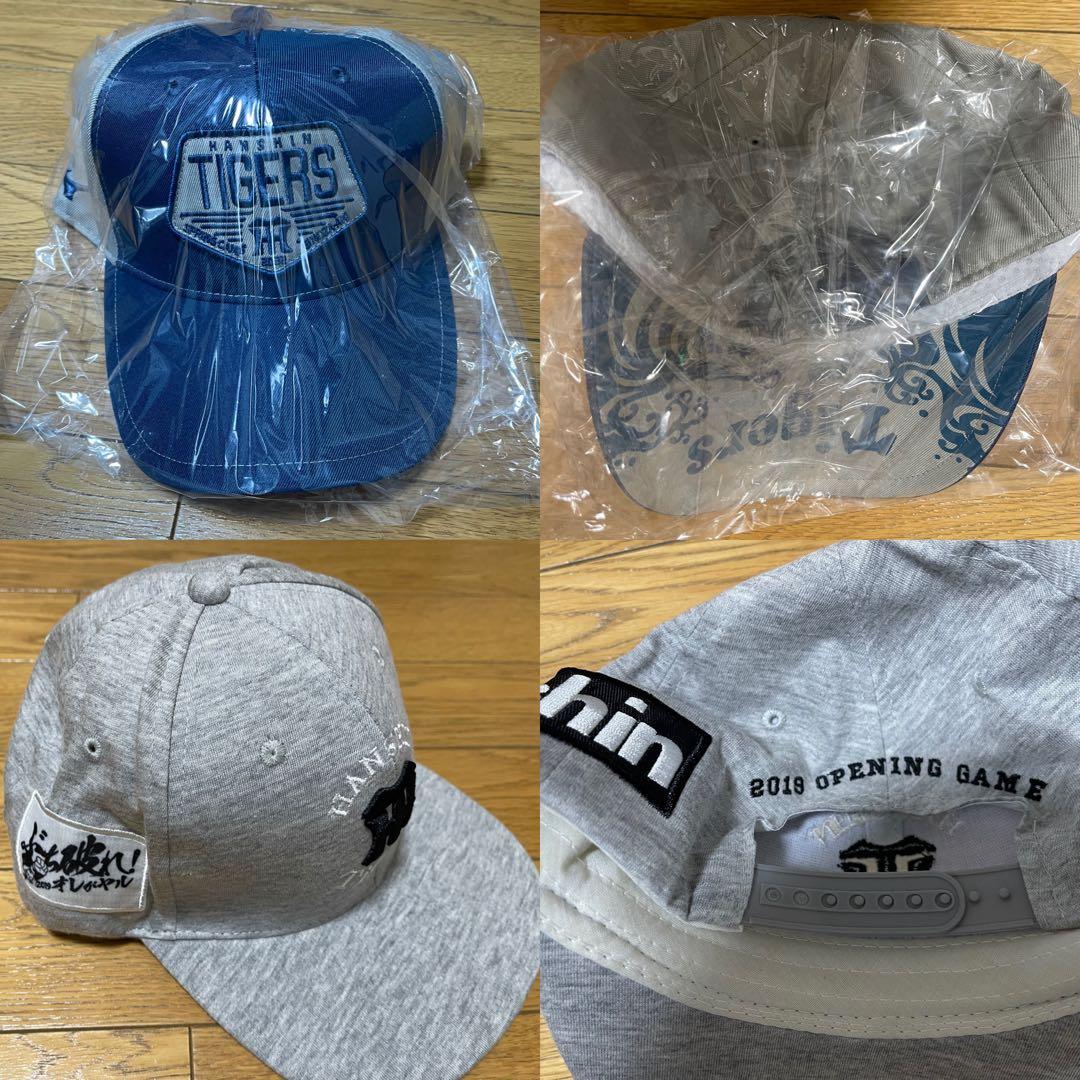 阪神タイガース球場配布キャップ バンダナ タオル Tシャツ 甲子園開幕