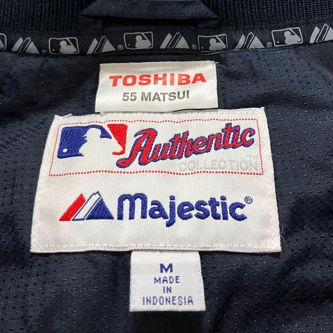 ヤンキース 松井モデル Majestic MLB スタジャン ジャケット M