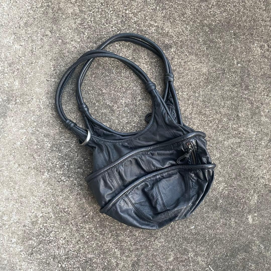 DIESEL Archive metal Black shoulder bag 00s DIESEL archive metal