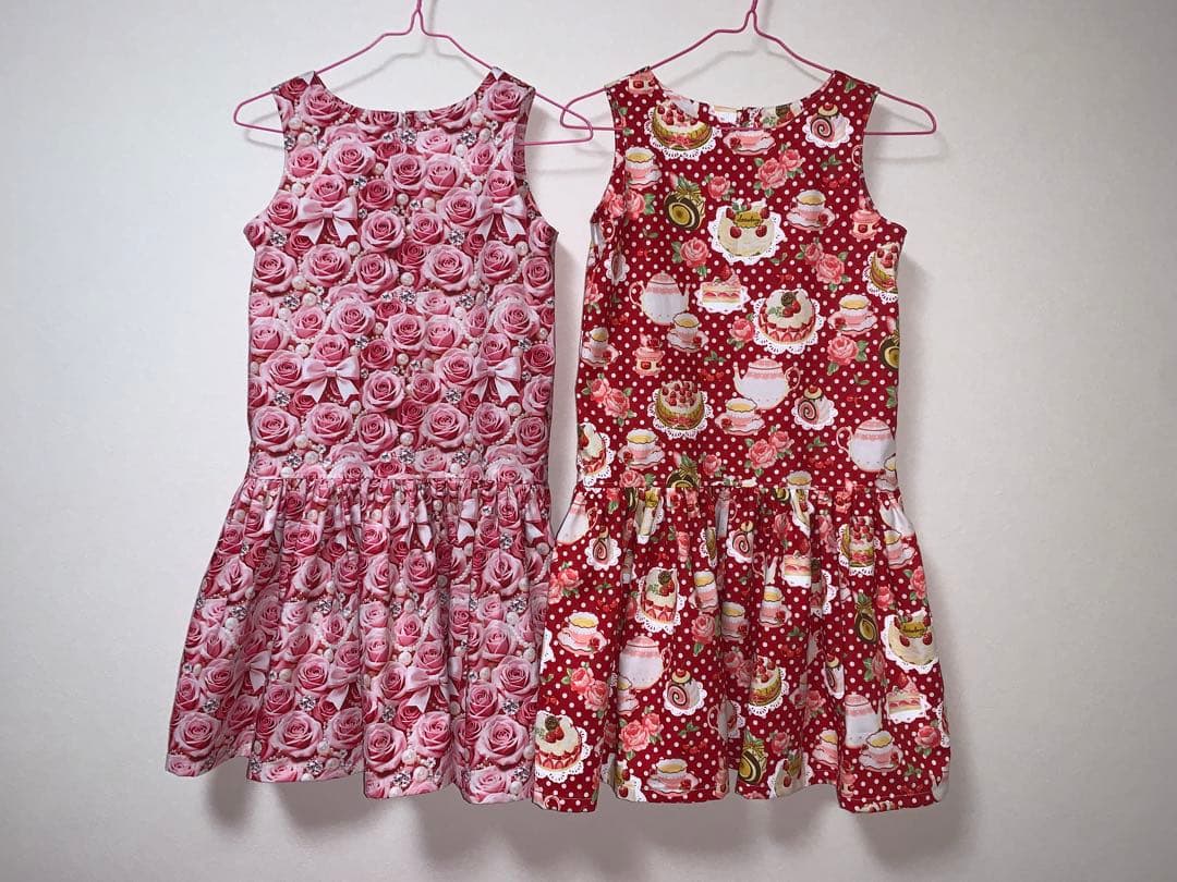 メル様用 特注ワンピース セット リボン付き