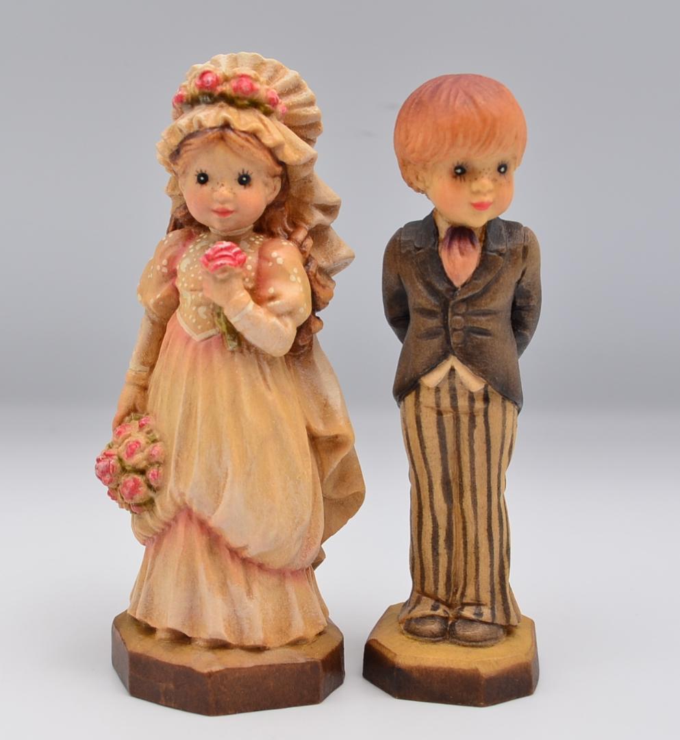 花嫁と花婿　アンリ　ANRI　サラケイ　限定品　10ｃｍ　箱付き　ヴィンテージ