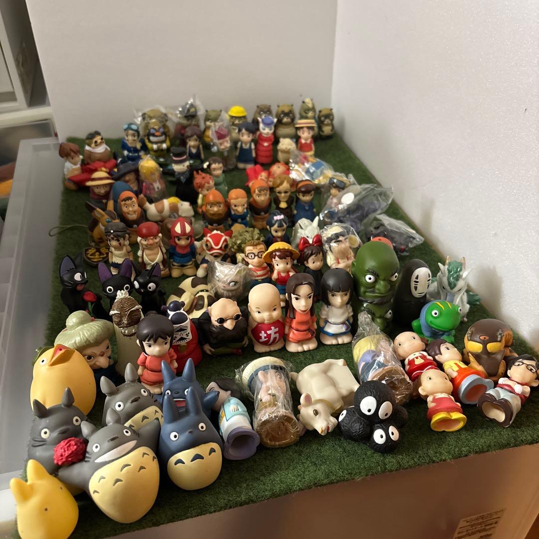 ⚠️廃盤 スタジオジブリ 指人形 ゆびにんぎょう＋おまけ まとめ売り