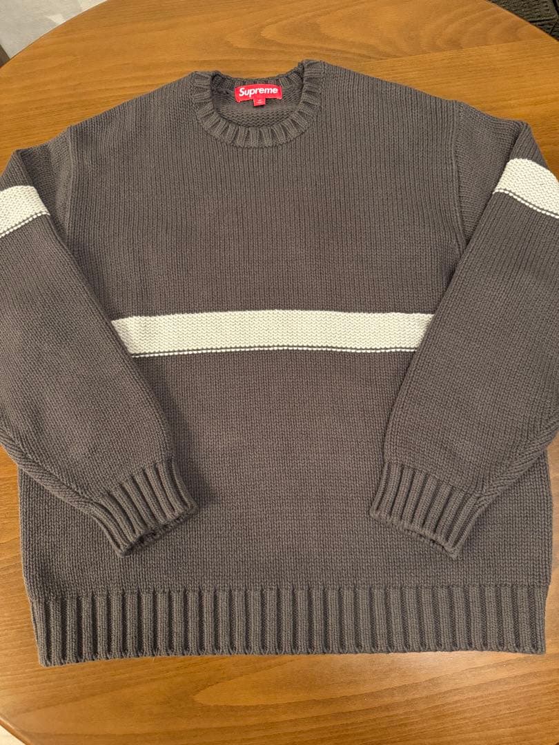 Supreme Tonal Applique Sweater 試着のみ 美品 M