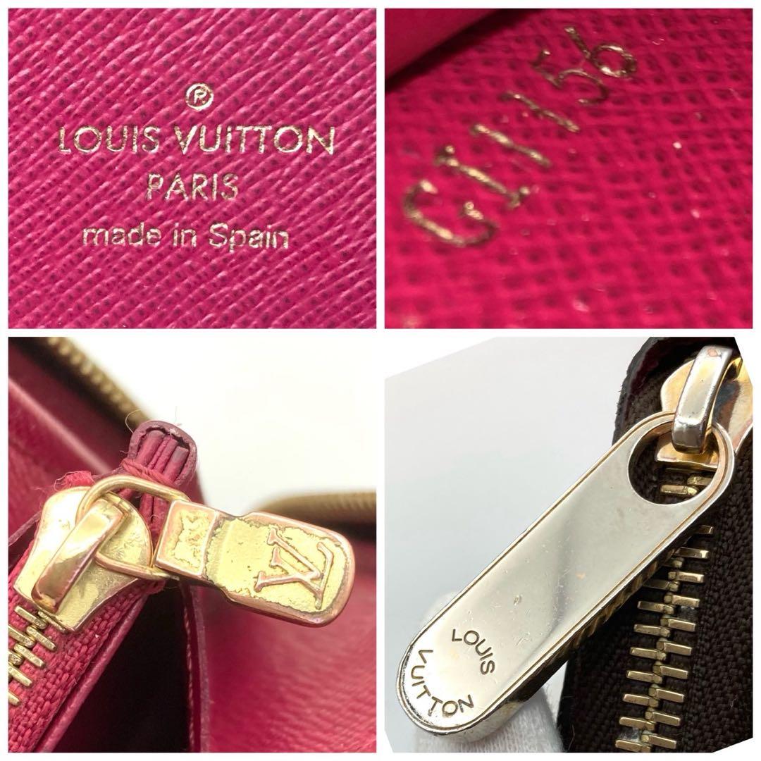 【新型】ルイヴィトン モノグラム ジッピーウォレット フューシャ