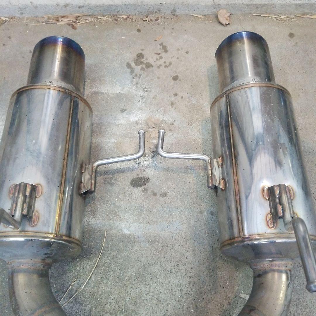 エクシーガ チタンルージュ 社外マフラー ガナドール YA4 YA5