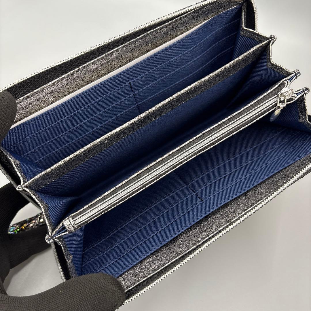 パイソン財布　長財布　レア染　パイソン　本革　財布　俺のパイソンseries