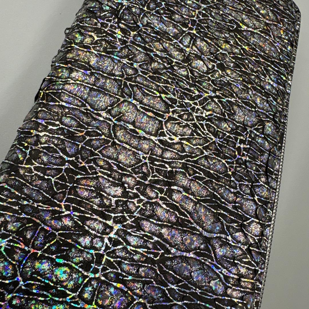 パイソン財布　長財布　レア染　パイソン　本革　財布　俺のパイソンseries