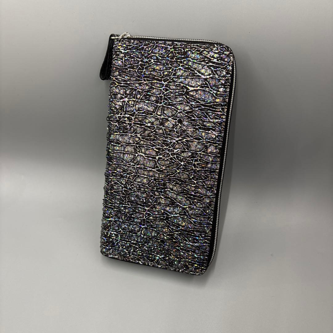 パイソン財布　長財布　レア染　パイソン　本革　財布　俺のパイソンseries