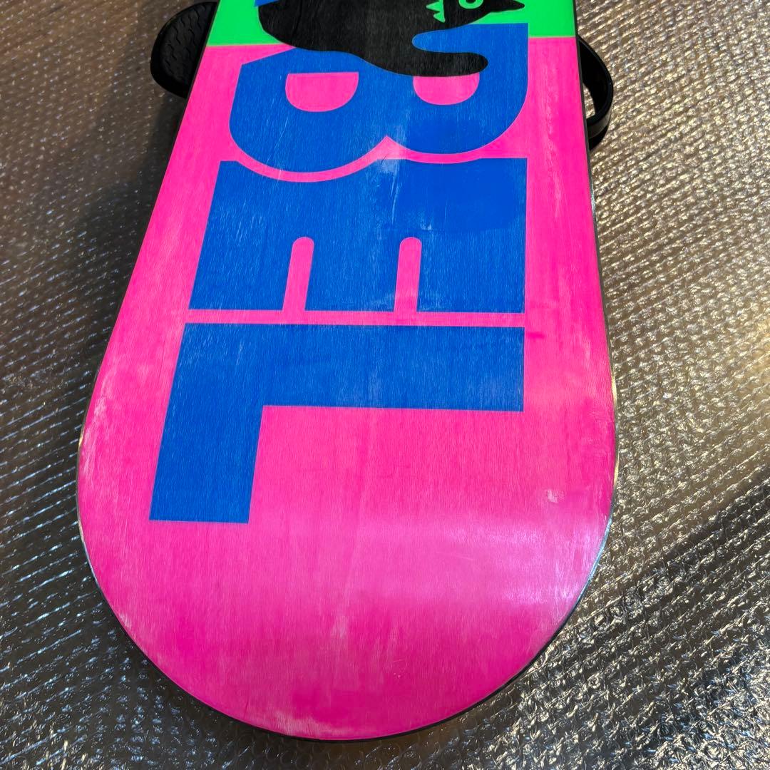 レディース　即乗り　スノーボードセット　145cm Comfyケース付 24cm