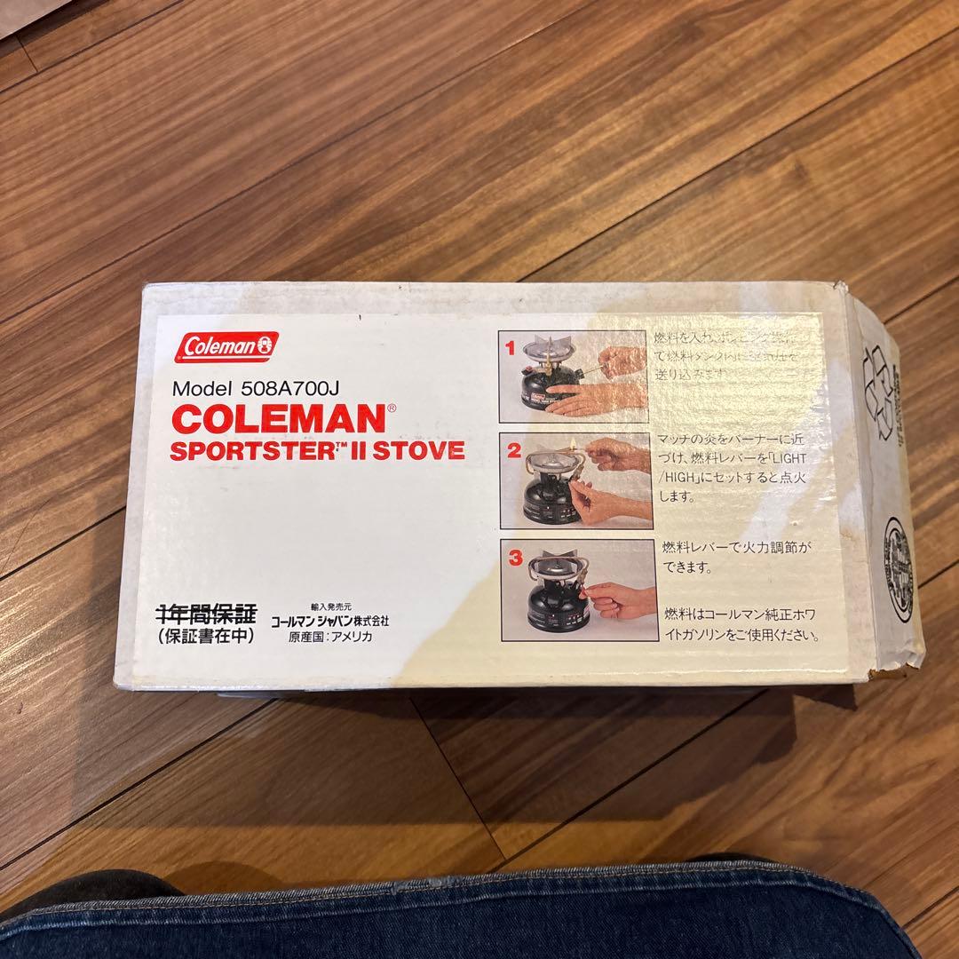 ワンバーナー　シングルストーブ　　 508A コールマン　スポーツスターⅡ