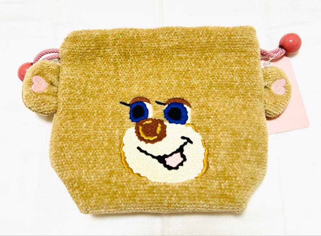 フェイラー FEILER ドアップテディガール 耳付き巾着 ポーチの通販はau