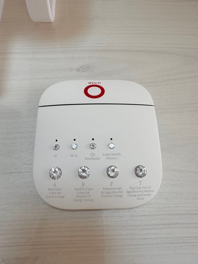 【ほぼ新品】AI ネイルライト・ワイヤレスリモコン付き ONAIL