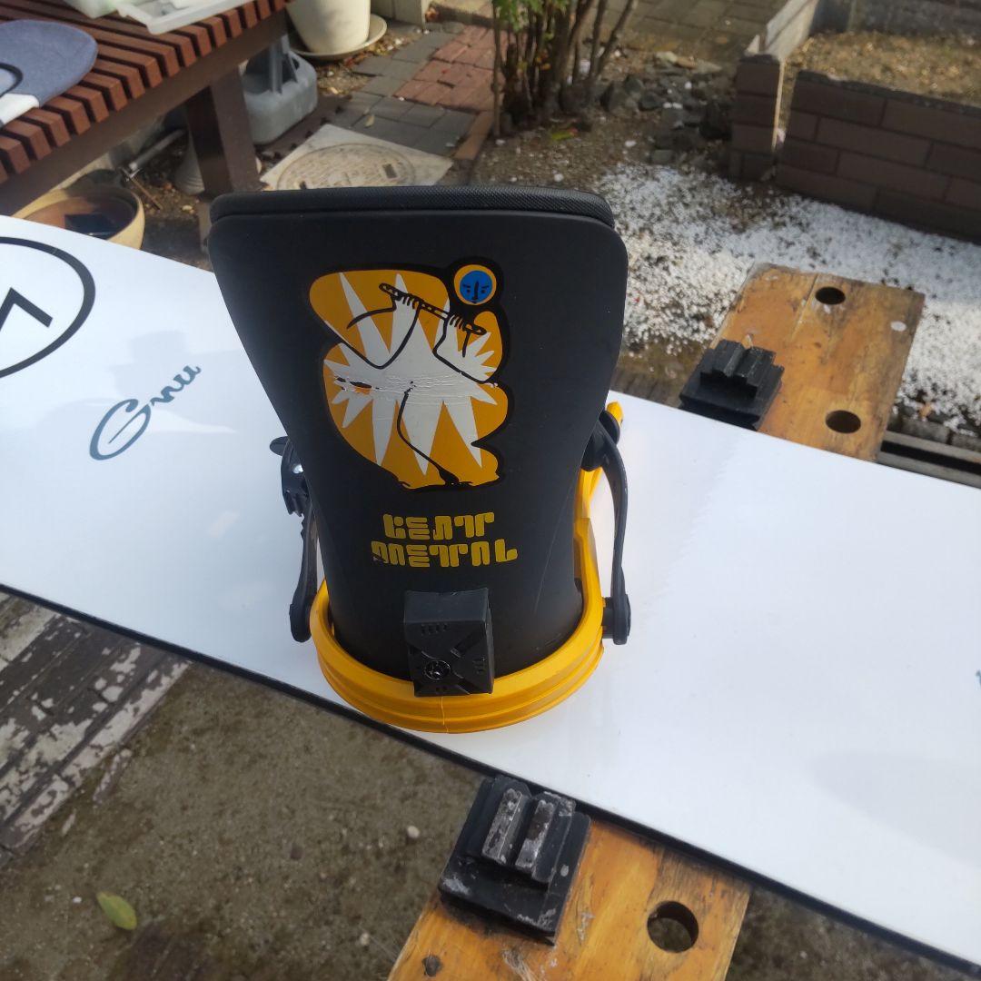 Gnu HYPER 157cm ホワイトスノーボード