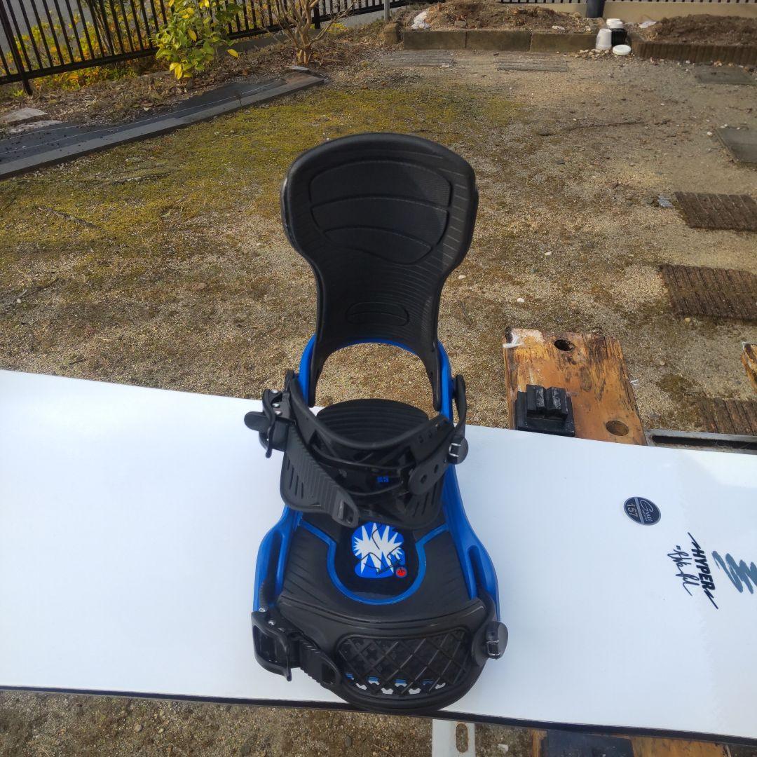 Gnu HYPER 157cm ホワイトスノーボード