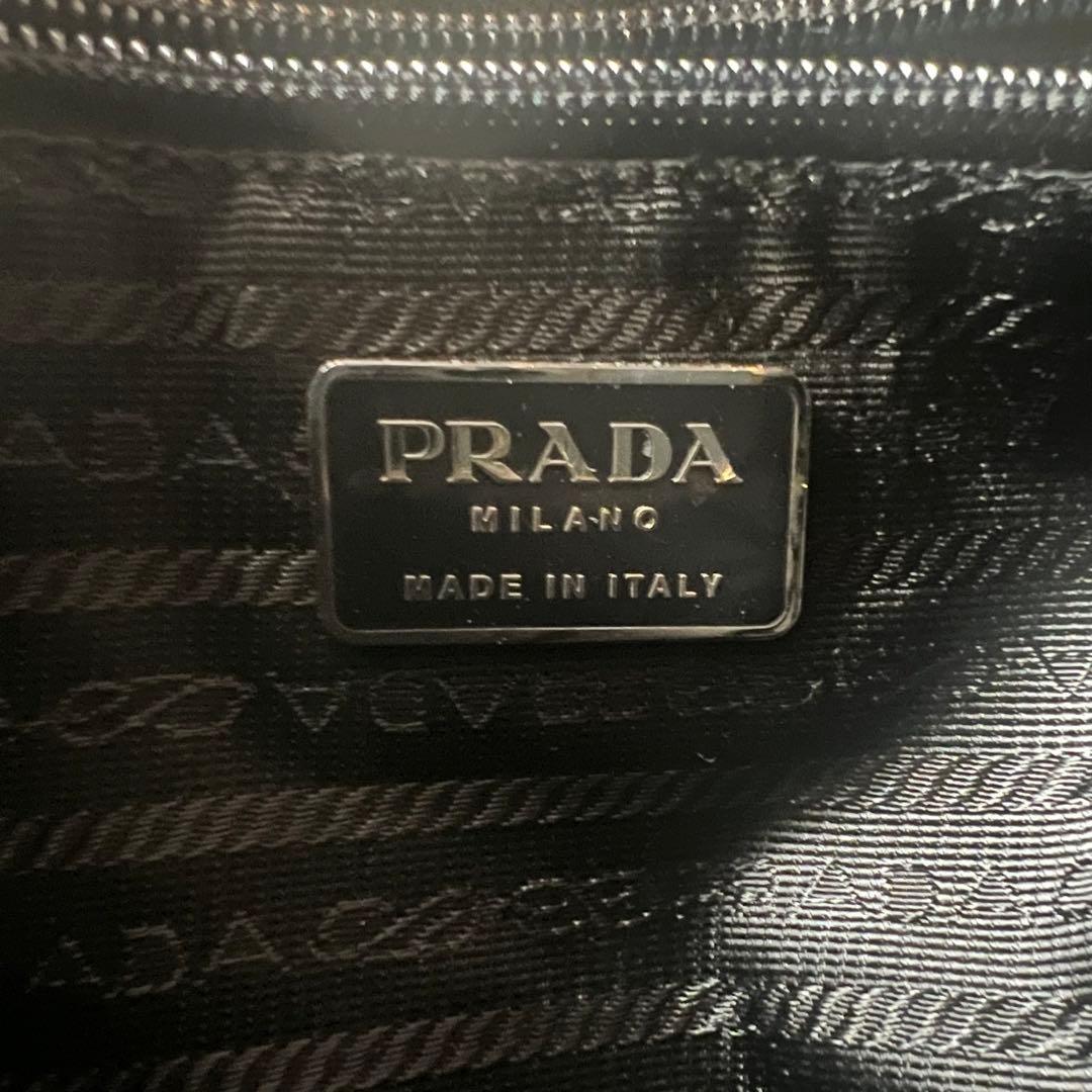 美品/カード付✨PRADA プラダ　リュック　バックパック　ミニリュック　カーキ