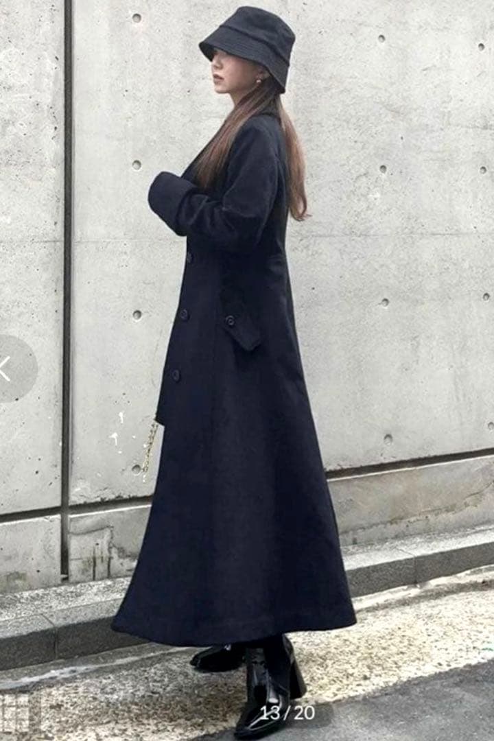 rienda クラシックシンデレララインコート