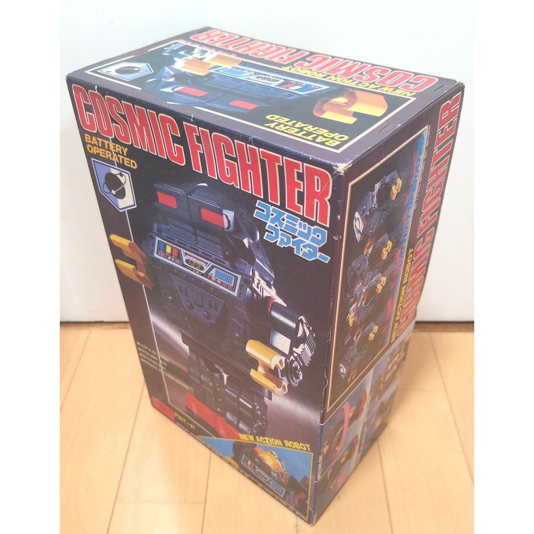 美品　堀川　ブリキ　ロボット　稼働品　コスミックファイター