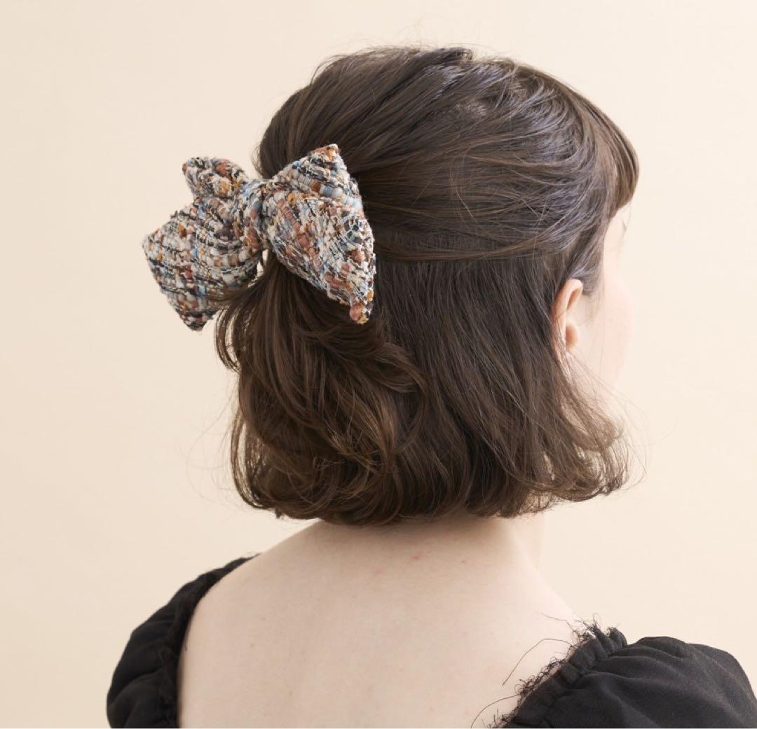 今季 新品 アレクサンドルドゥパリ バレッタ ツイード ギャランティ