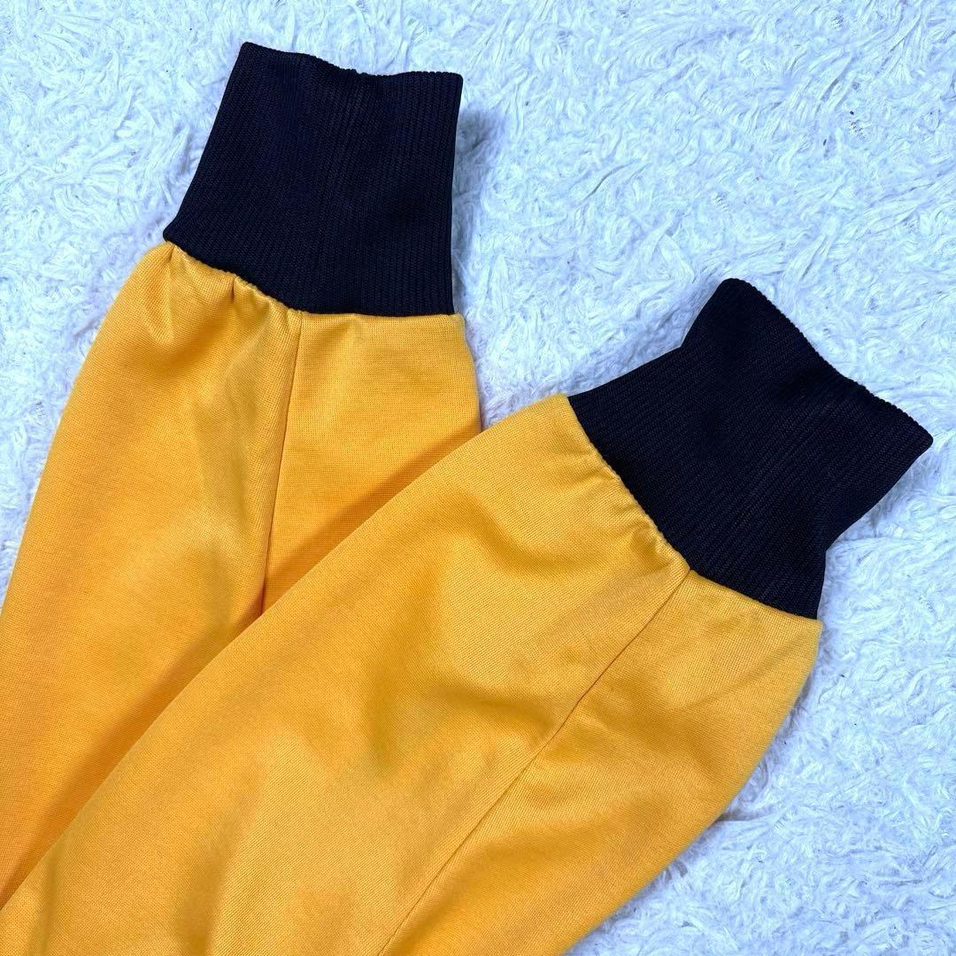 ✨美品・希少モデル✨アディダス　トラックジャケット　デサント期　イエロー　80s