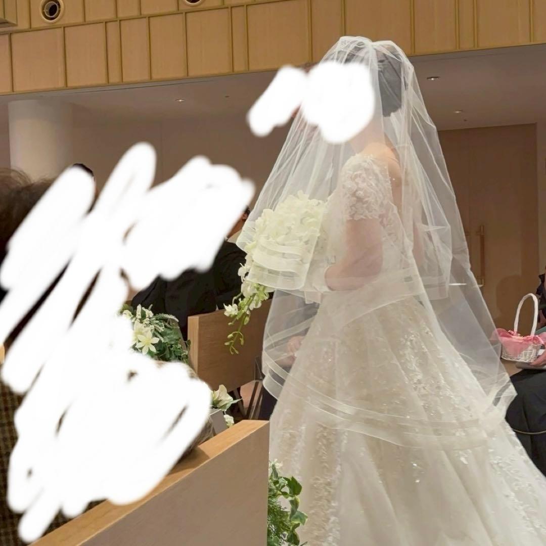 ウェディングベール 二層チュールベール タカミブライダルの通販はau