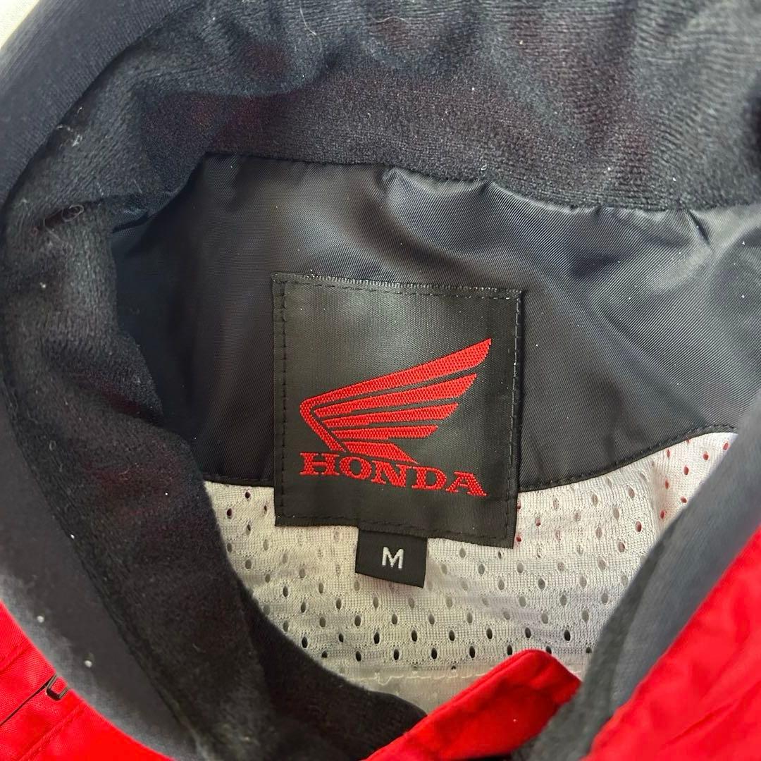 HONDA HRC レーシングジャケット レッド M プロテクター ウィング