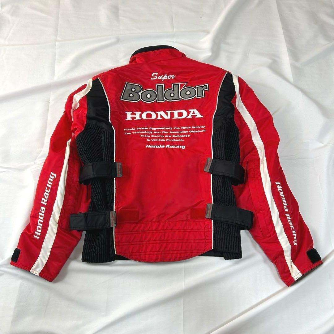 HONDA HRC レーシングジャケット レッド M プロテクター ウィング