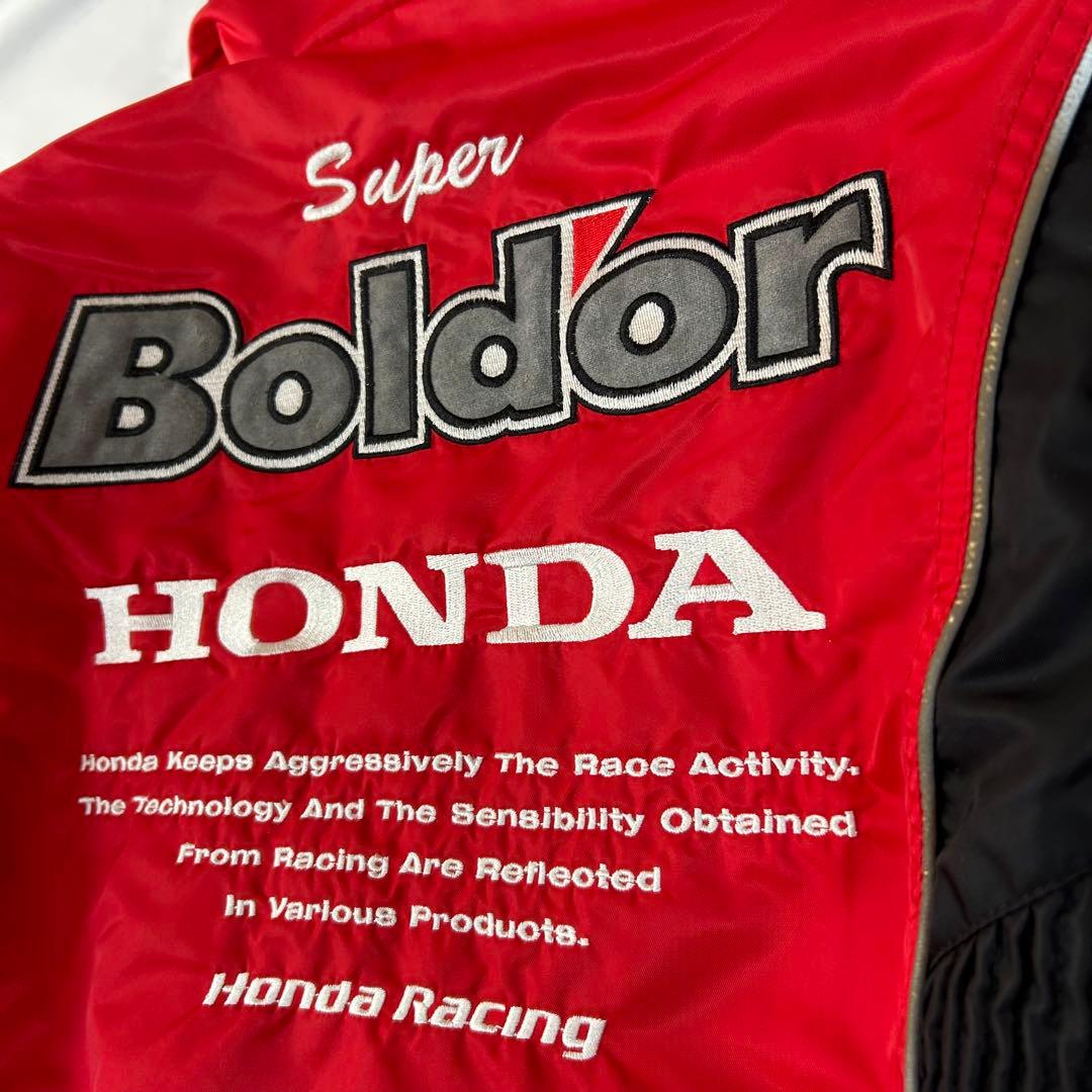 HONDA HRC レーシングジャケット レッド M プロテクター ウィング