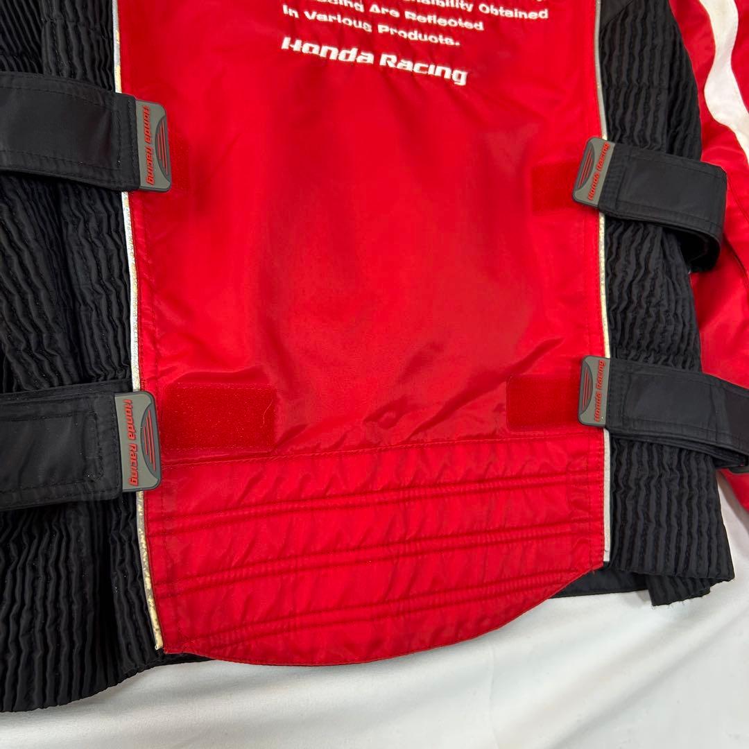 HONDA HRC レーシングジャケット レッド M プロテクター ウィング