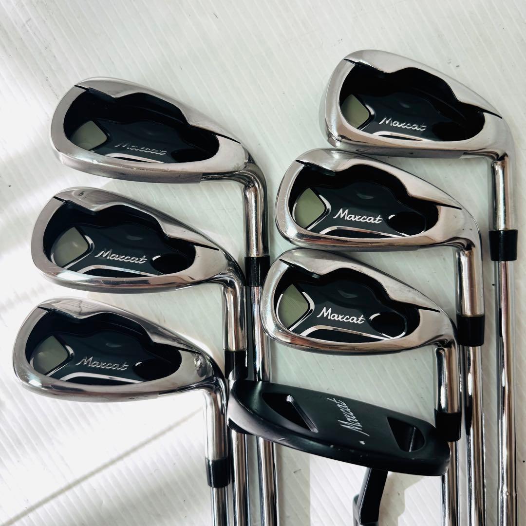 【美品】Maxcatメンズ　ゴルフクラブ フルセット　初心者　キャディバッグ