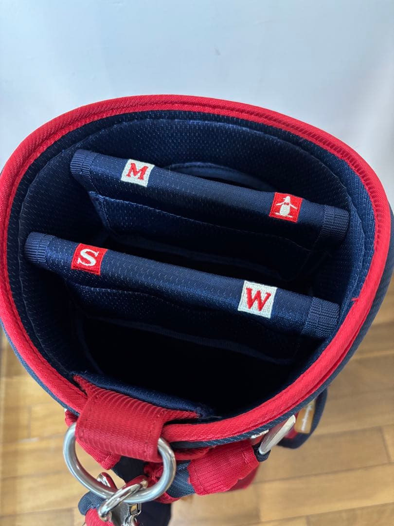 美品　マンシングウェア　レディースキャディバッグ 3分割　送料込み