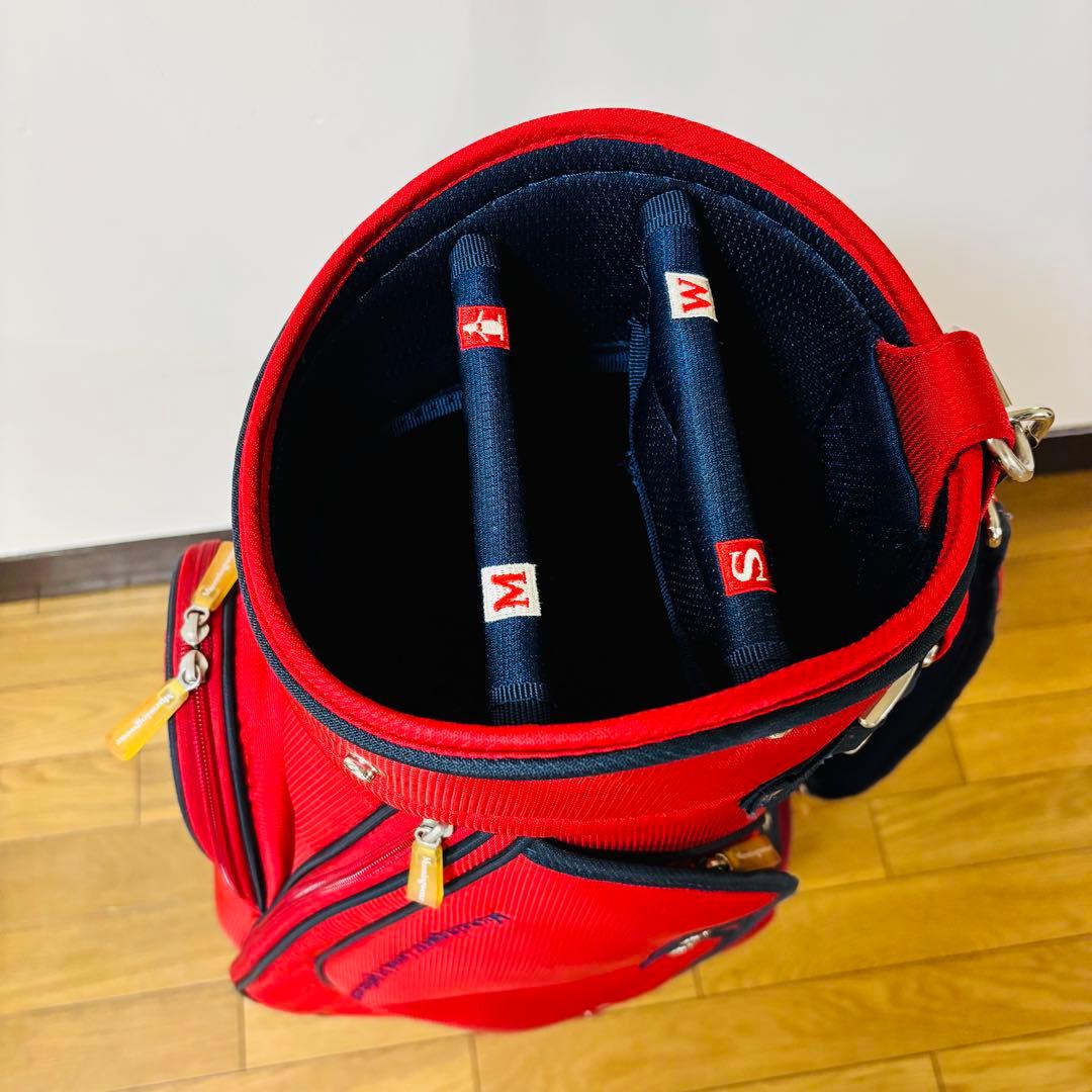 美品　マンシングウェア　レディースキャディバッグ 3分割　送料込み