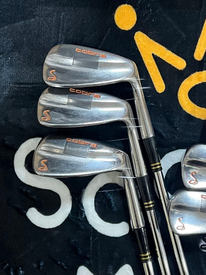 コブラ　プロモデルⅡ USアイアン4〜Pwセット☆レア☆