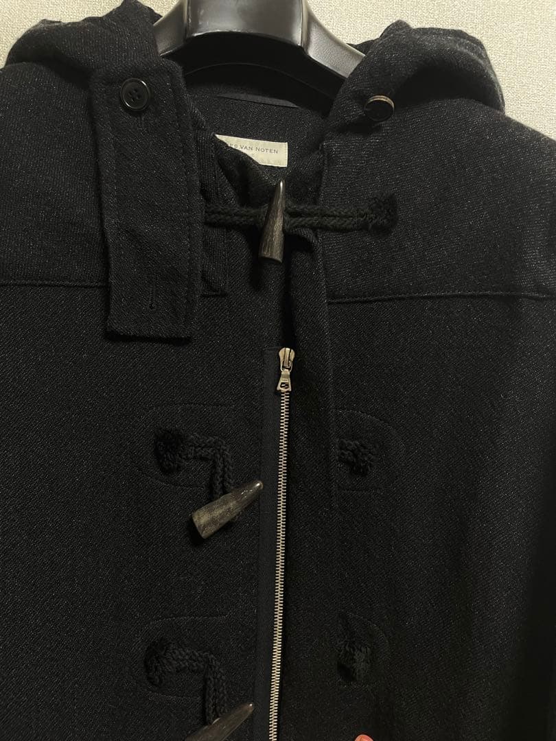 DRIES VAN NOTEN ブラック ダッフルコート