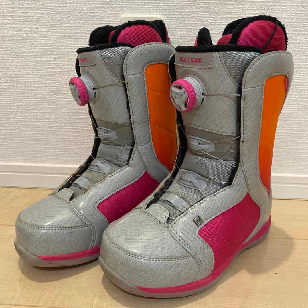 【美品_即日発送_送料無料】RIDE　レディース　SAGE BOA　23.5cm