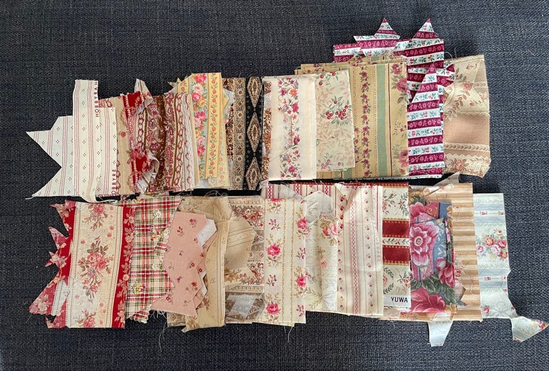 478）ヘキサゴン 正六角形 パッチワーク 製作途中 カット布 - メルカリ