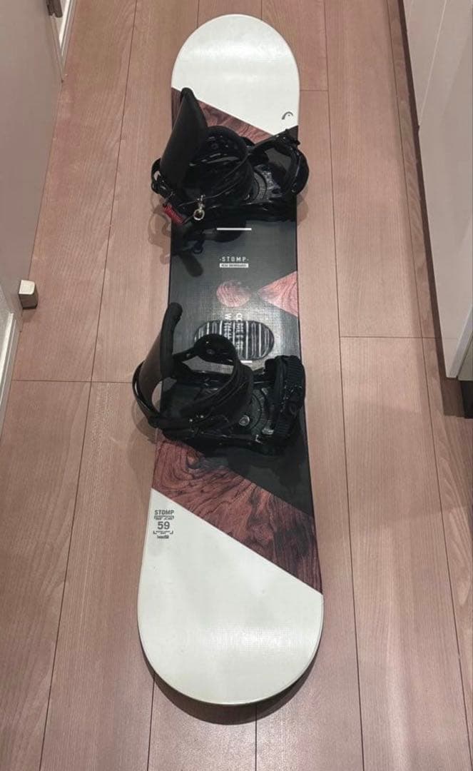 HEAD スノーボード ZUMAビンディングセット ケース付き