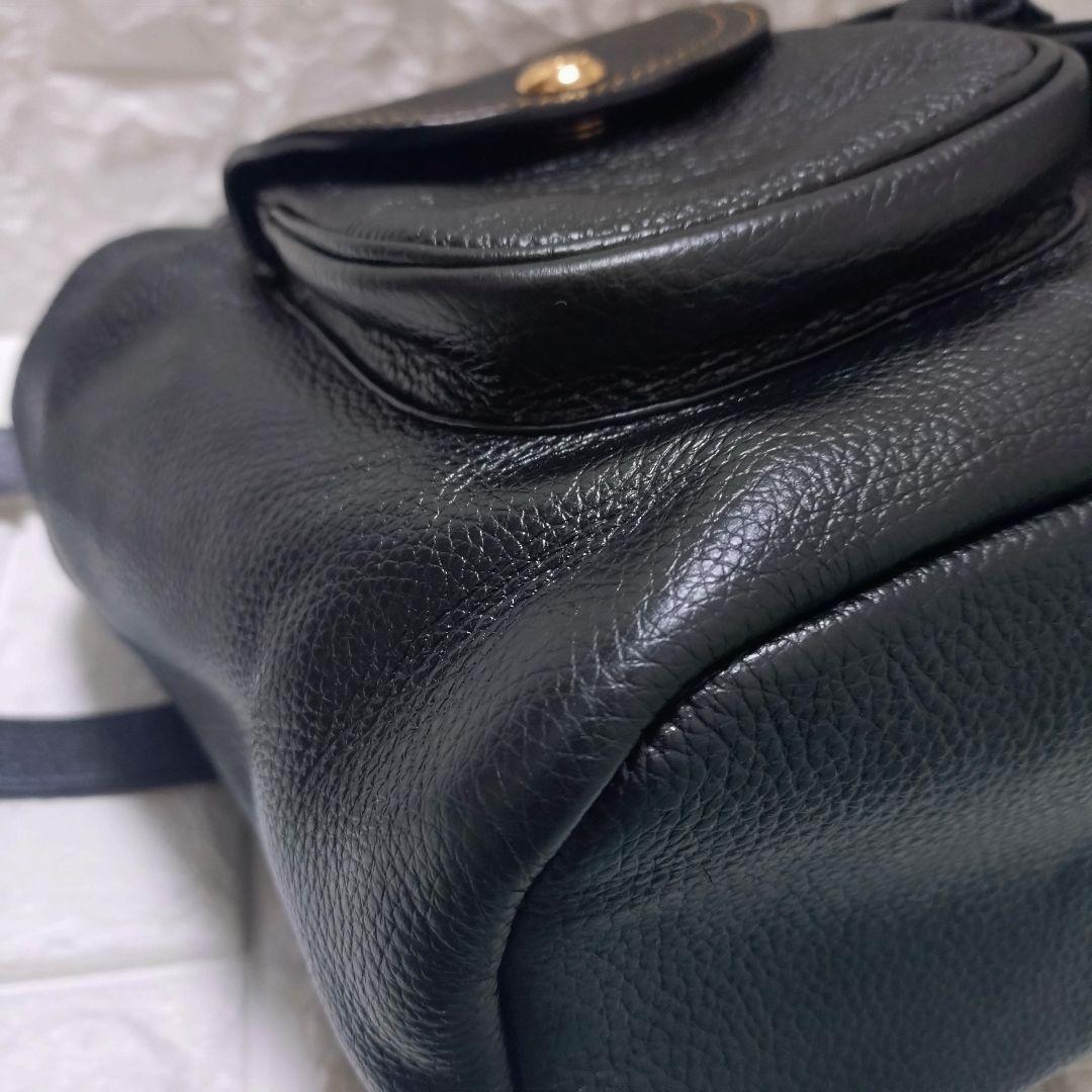 jjv3v 様専用 希少 極美品 COACH 6145 リュック 黒 レザー - メルカリ