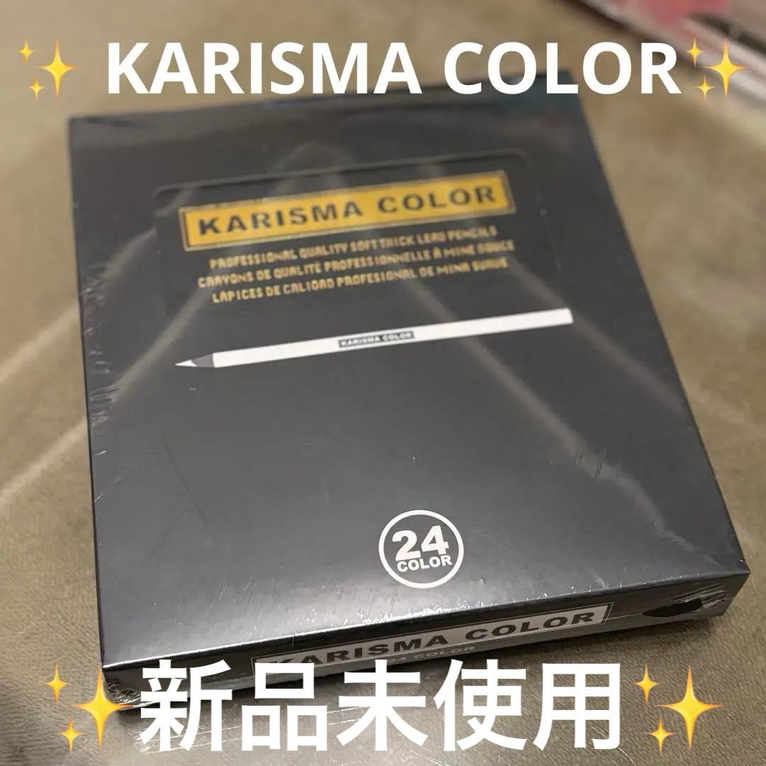 【廃番】 新品未使用！カリスマカラー 色鉛筆 24色